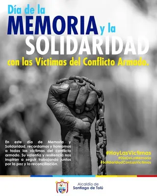 Día de la Memoria y la Solidaridad con las Víctimas del Conflicto Armado.